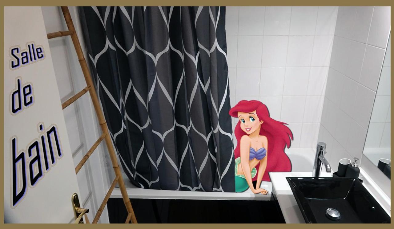 Appartement Avec Salle De Jeux Privee,10Min De Disney Transport En Commun 6 Couchages Chanteloup-en-Brie Extérieur photo