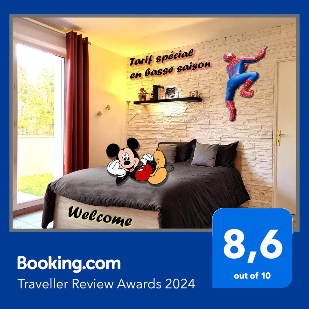 Appartement Avec Salle De Jeux Privee,10Min De Disney Transport En Commun 6 Couchages Chanteloup-en-Brie Extérieur photo